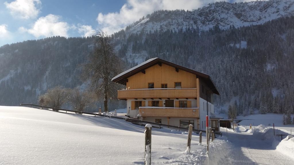 Apartamento Haus Bilgeri Nesselwängle Exterior foto